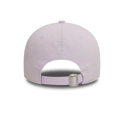 This is a LA Dodgers MLB Washed Pastel Purple 9FORTY Adjustable Cap 4