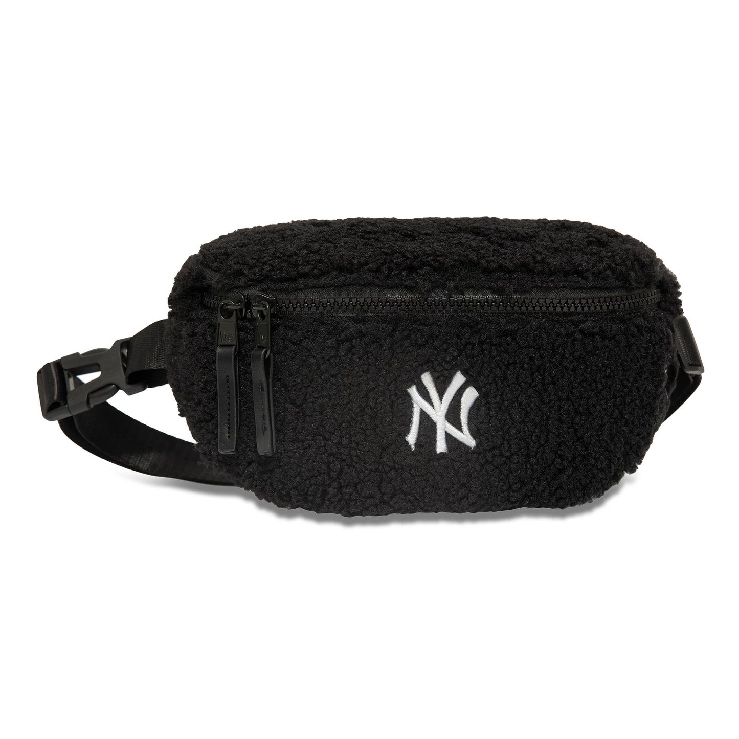 This is a New York Yankees Borg Black Mini Waist Bag 2