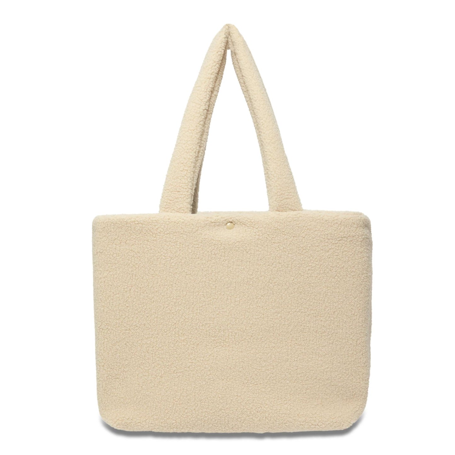 This is a New York Yankees Borg Cream Tote Bag 4