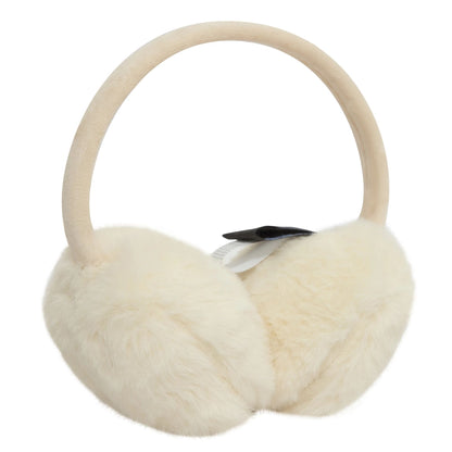 This is a New Era Faux Fur Cream Ear Muffs 3