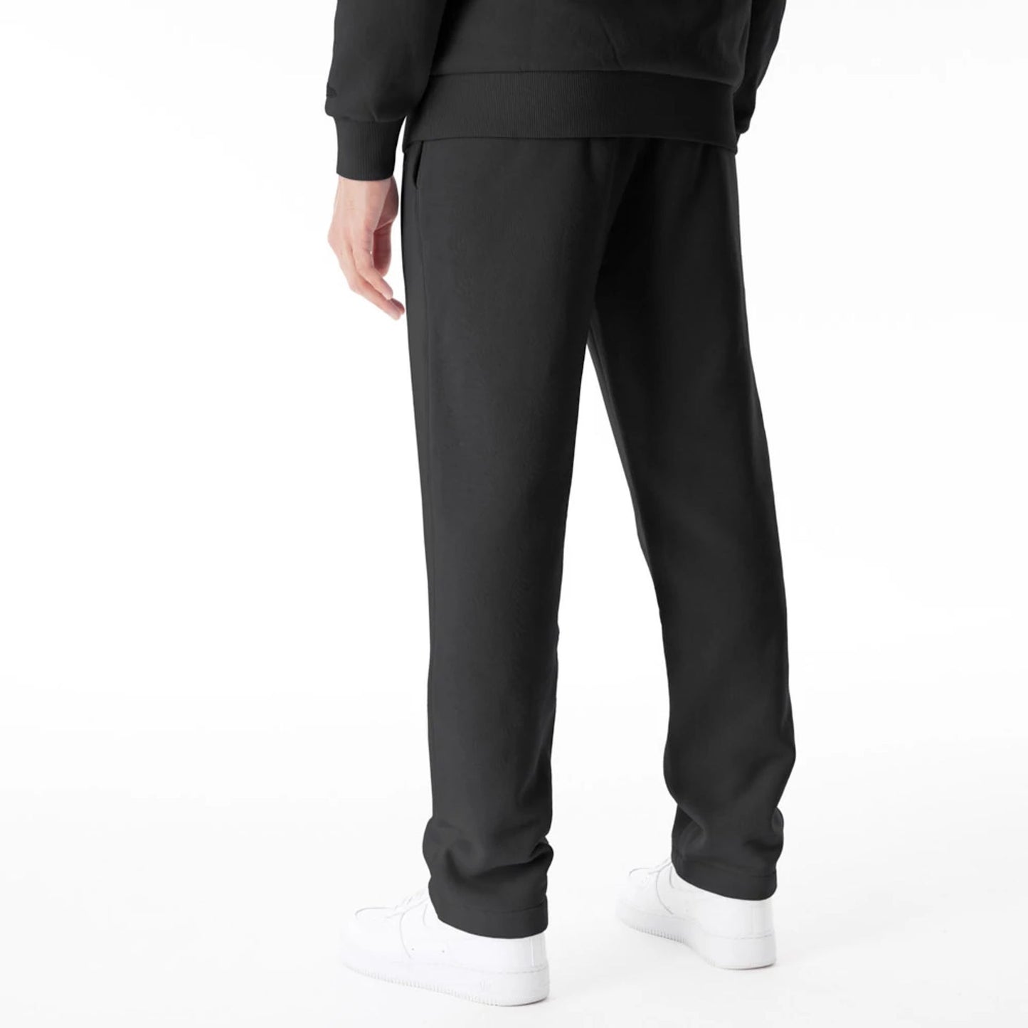 The Male model is wearing  New Era Black Straight Leg Joggers  2