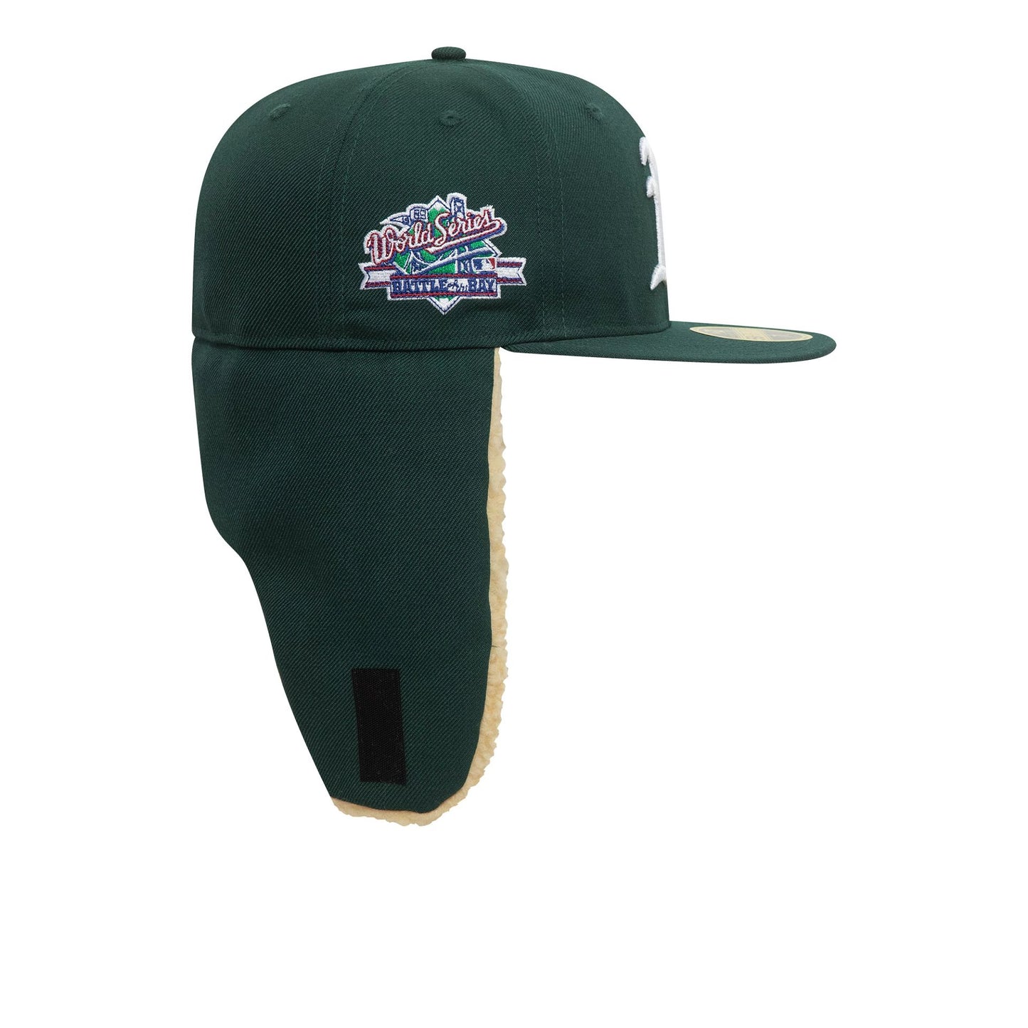 This is a Oakland Athletics Image Dark Green Dogear 59FIFTY Fitted Cap 10