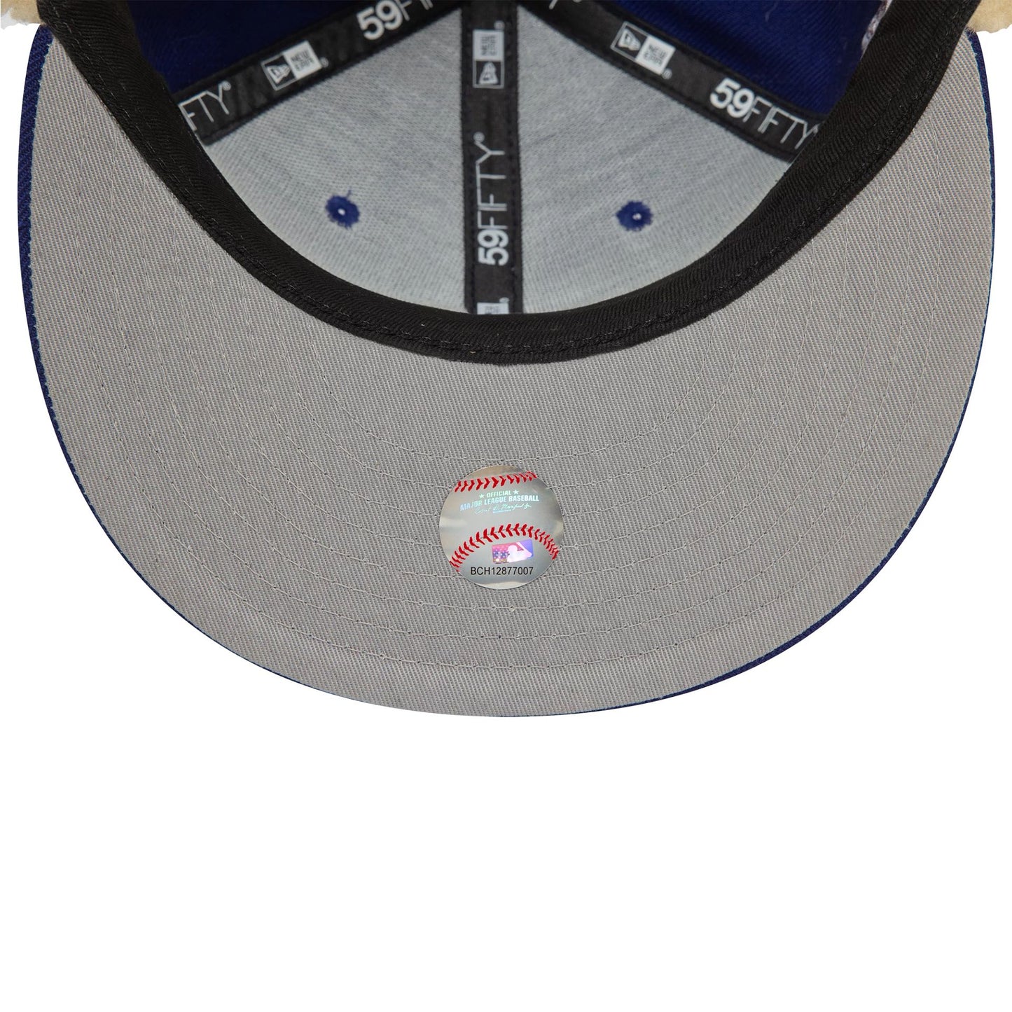 This is a LA Dodgers Image Blue Dogear 59FIFTY Fitted Cap 3