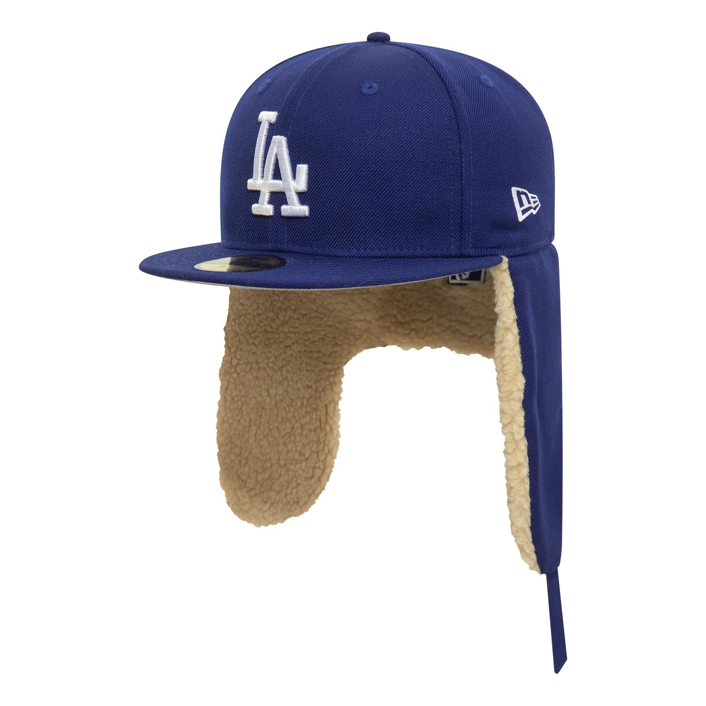 This is a LA Dodgers Image Blue Dogear 59FIFTY Fitted Cap 5