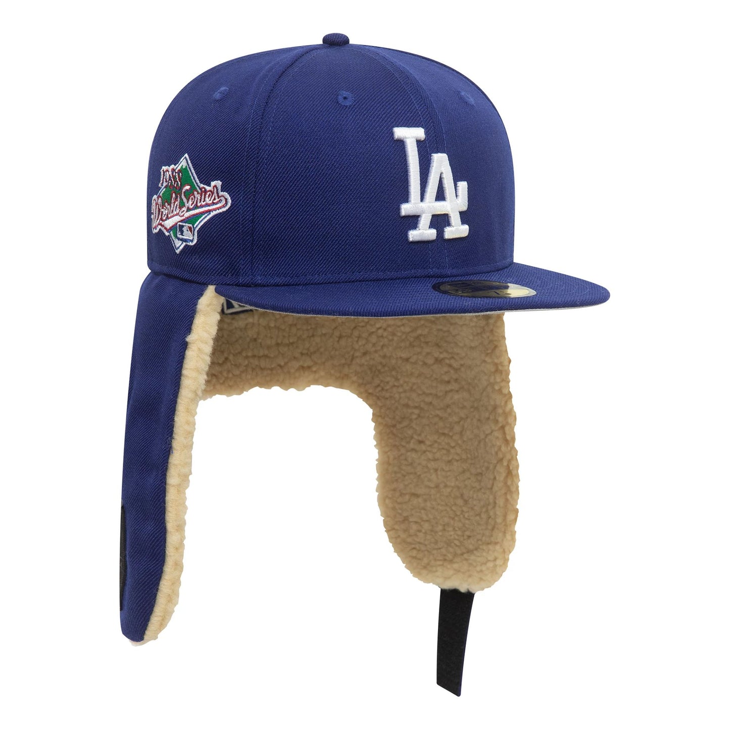 This is a LA Dodgers Image Blue Dogear 59FIFTY Fitted Cap 2