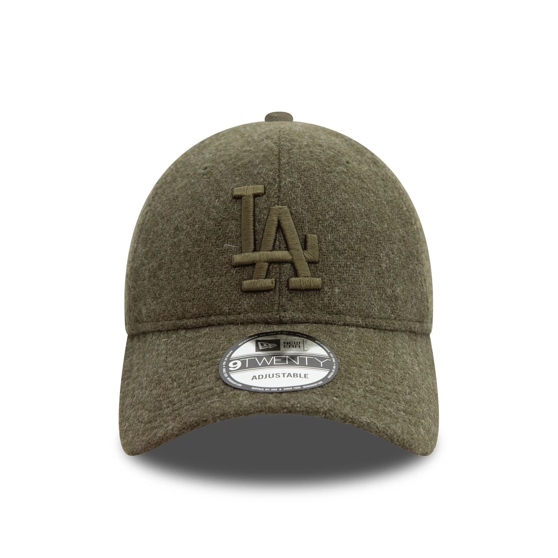 This is a LA Dodgers Image Harris Tweed® Dark Green 9TWENTY Adjustable Cap 2