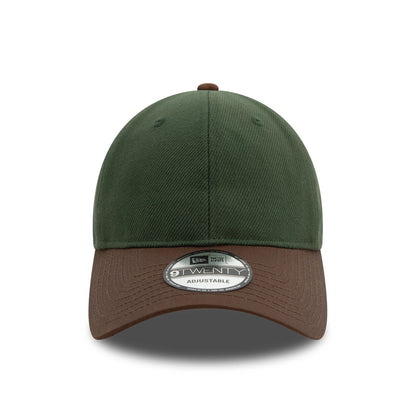 This is a  New Era Image Heavy Twill Green 9TWENTY Adjustable Cap 3