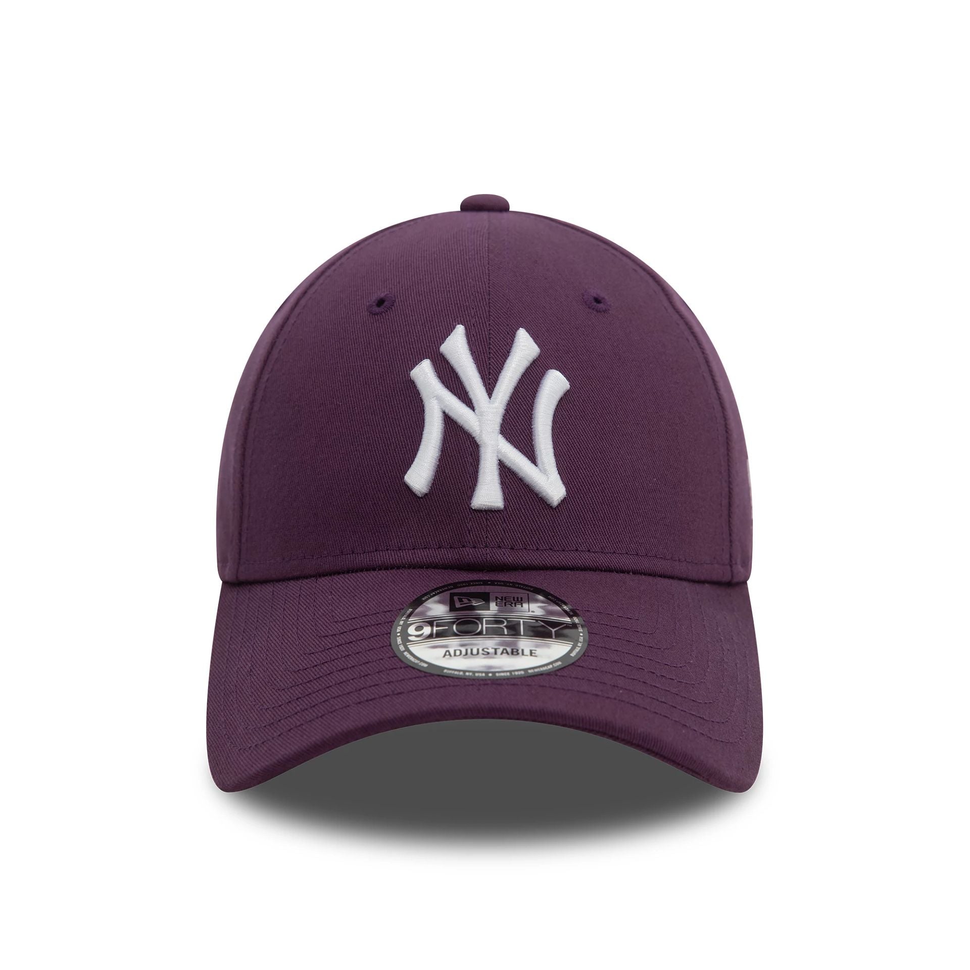 This is a New York Yankees League Essential Dark Purple 9FORTY Adjustable Cap 2