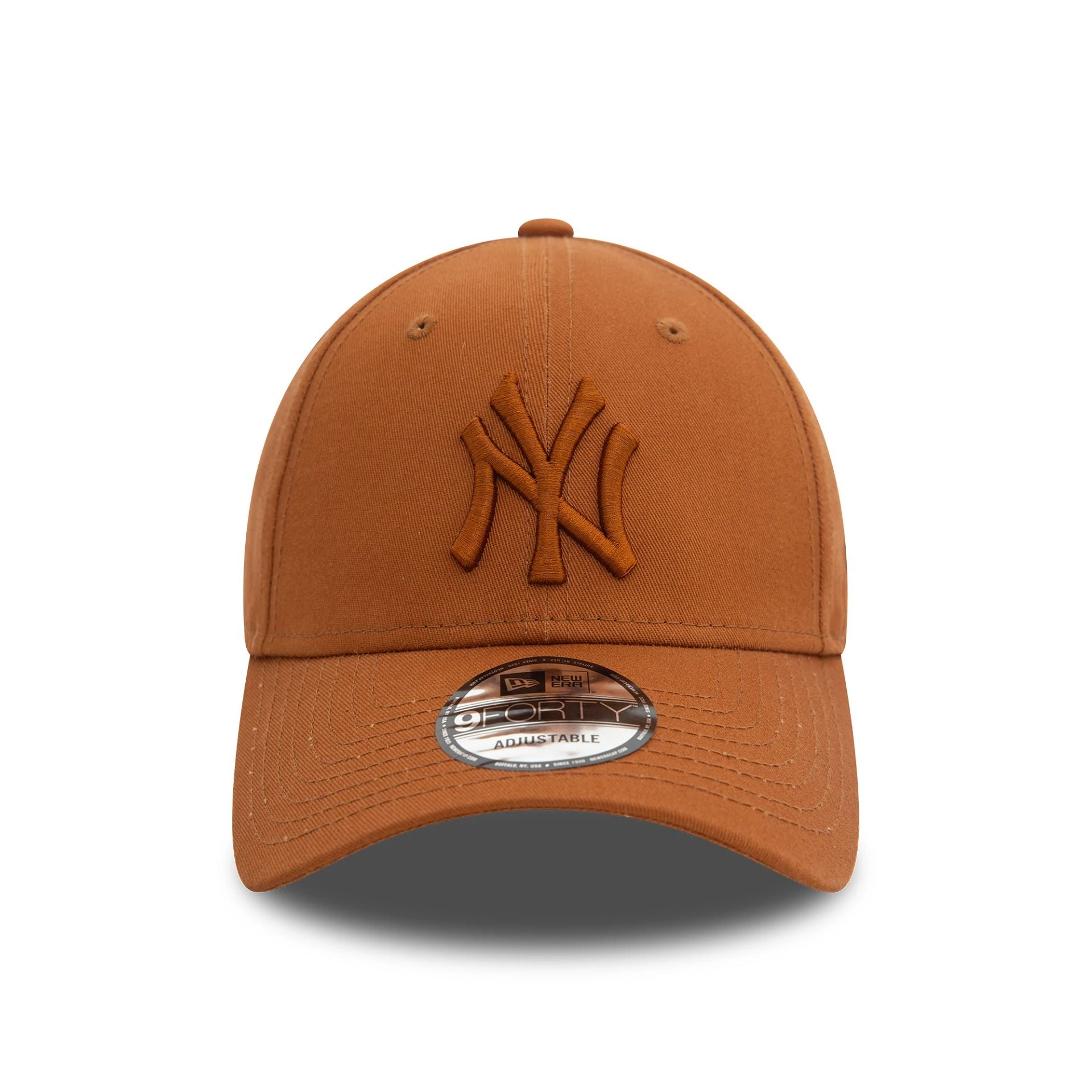 This is a New York Yankees League Essential Brown 9FORTY Adjustable Cap 2