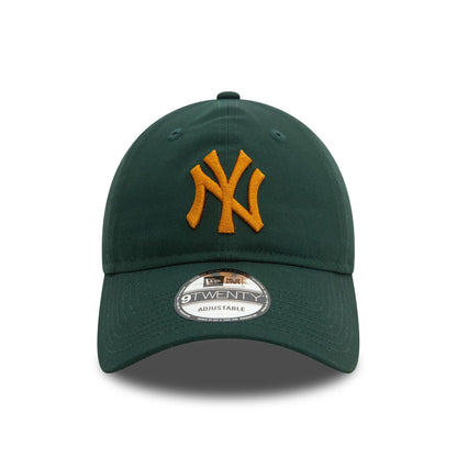 This is a New York Yankees League Essential Dark Green 9TWENTY Adjustable Cap 2