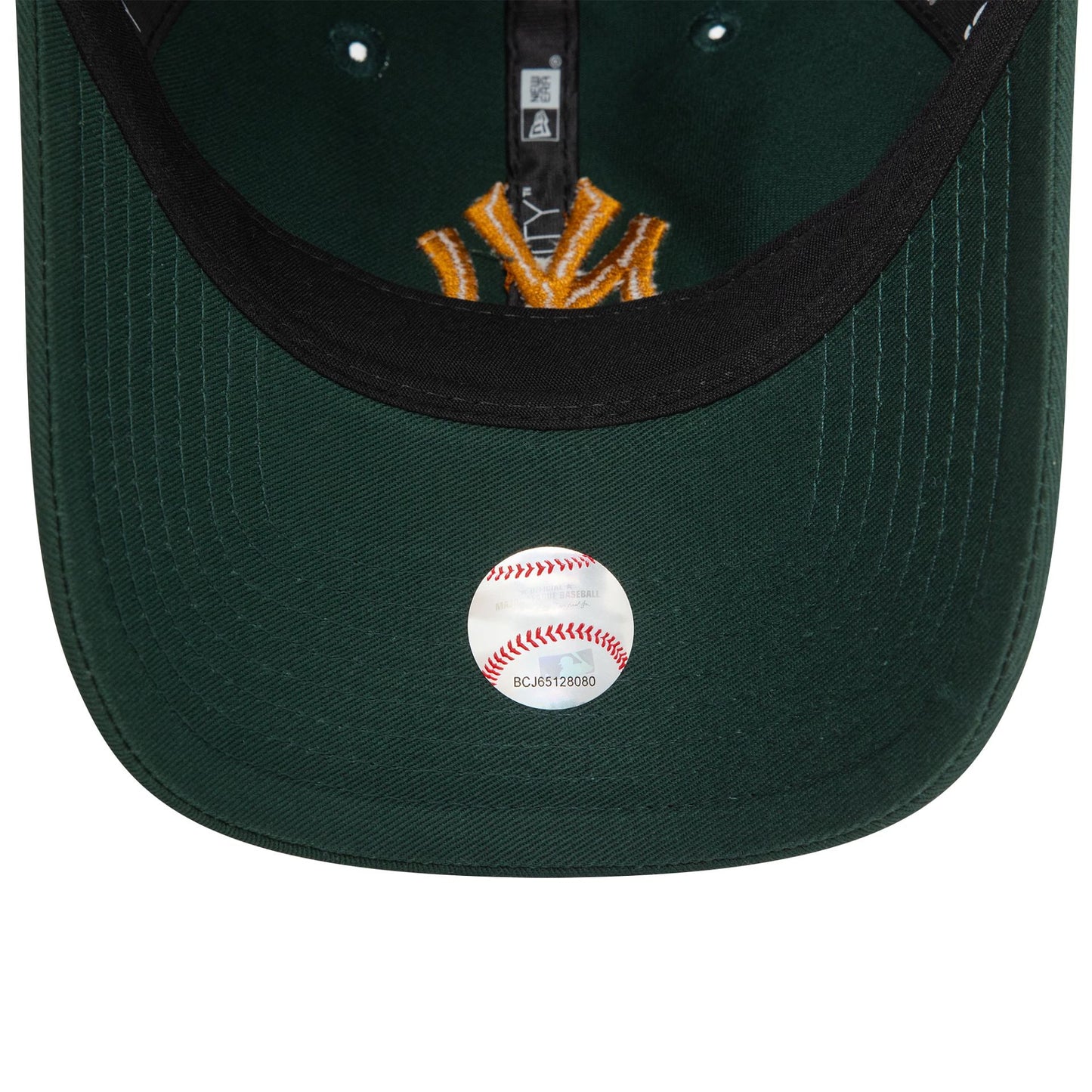 This is a New York Yankees League Essential Dark Green 9TWENTY Adjustable Cap 5