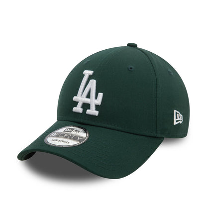 This is a LA Dodgers League Essential Dark Green 9FORTY Adjustable Cap 1