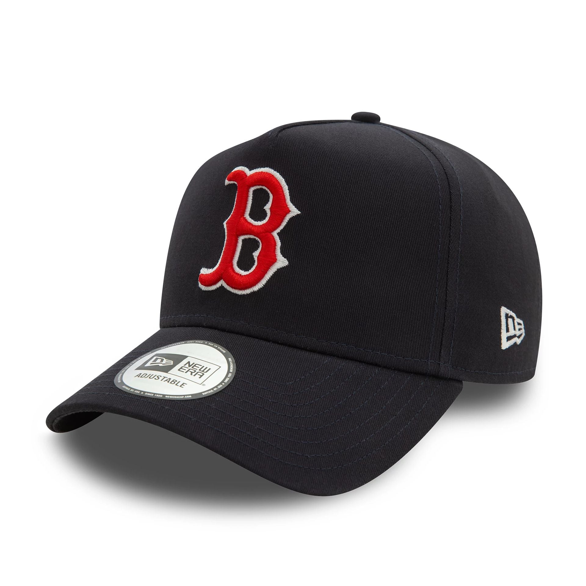 This is a Boston Red Sox Patch Navy 9FORTY E-Frame Cap 3