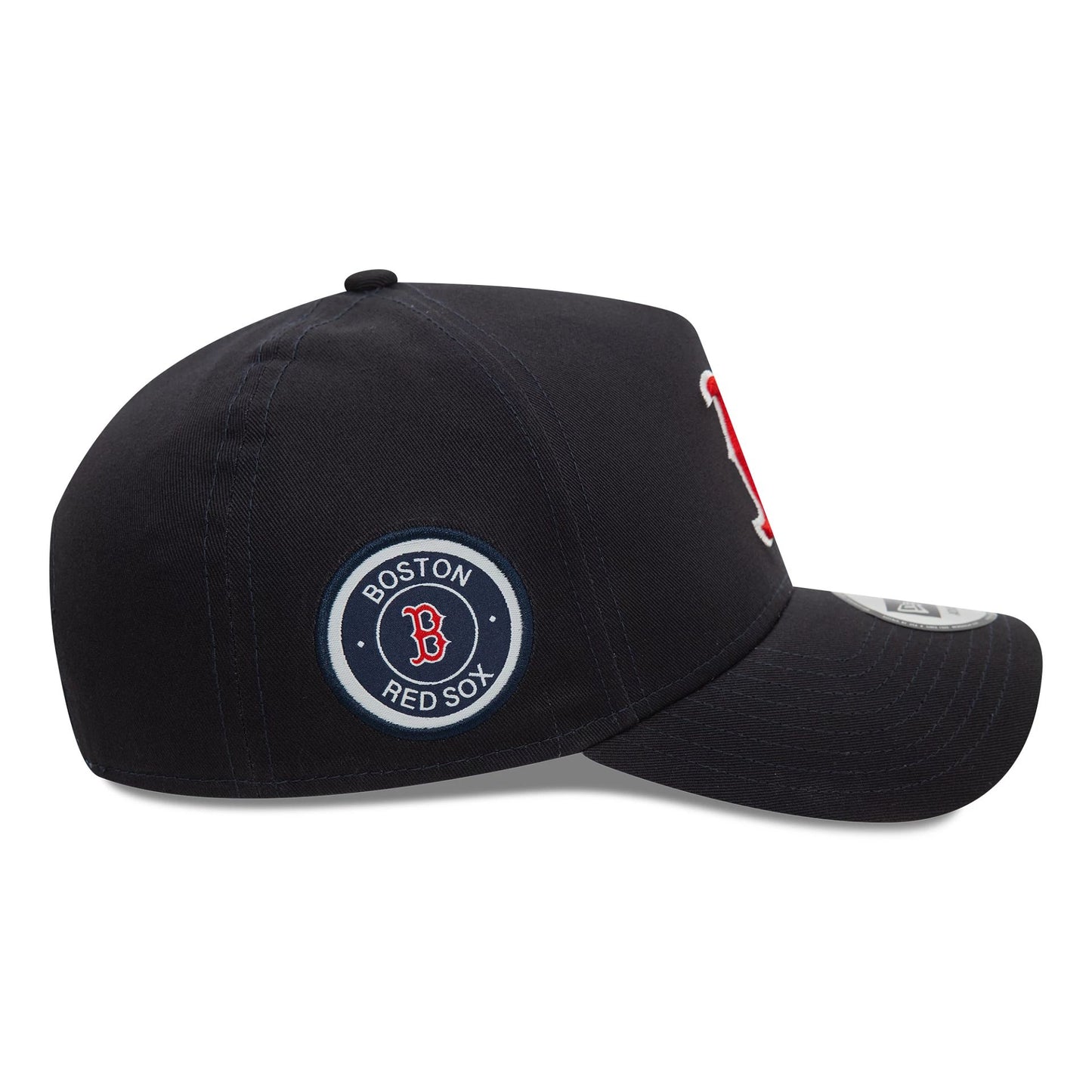 This is a Boston Red Sox Patch Navy 9FORTY E-Frame Cap 5