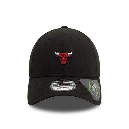 This is a Chicago Bulls Repreve® Mini Logo Black 9FORTY Adjustable Cap 2