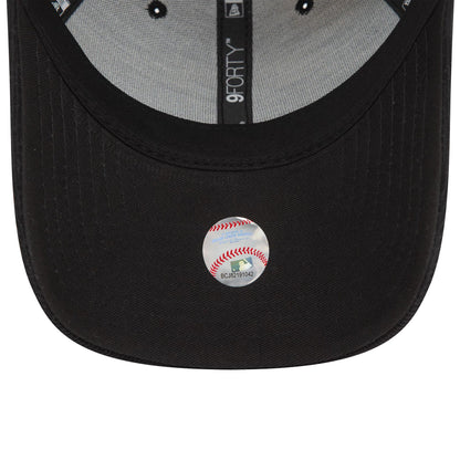 This is a Boston Red Sox Cord Patch Black 9FORTY Adjustable Cap 5