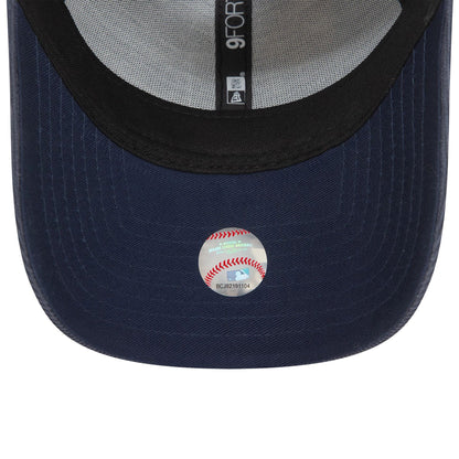 This is a LA Dodgers Cord Patch Dark Blue 9FORTY Adjustable Cap 5