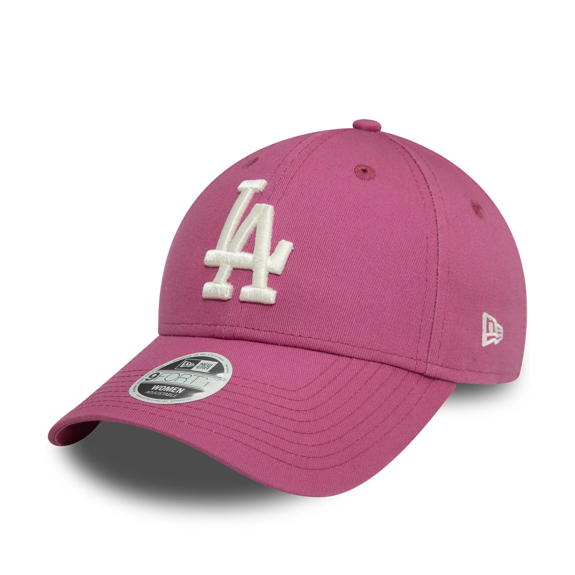 This is a LA Dodgers Womens League Essential Purple 9FORTY Adjustable Cap 1