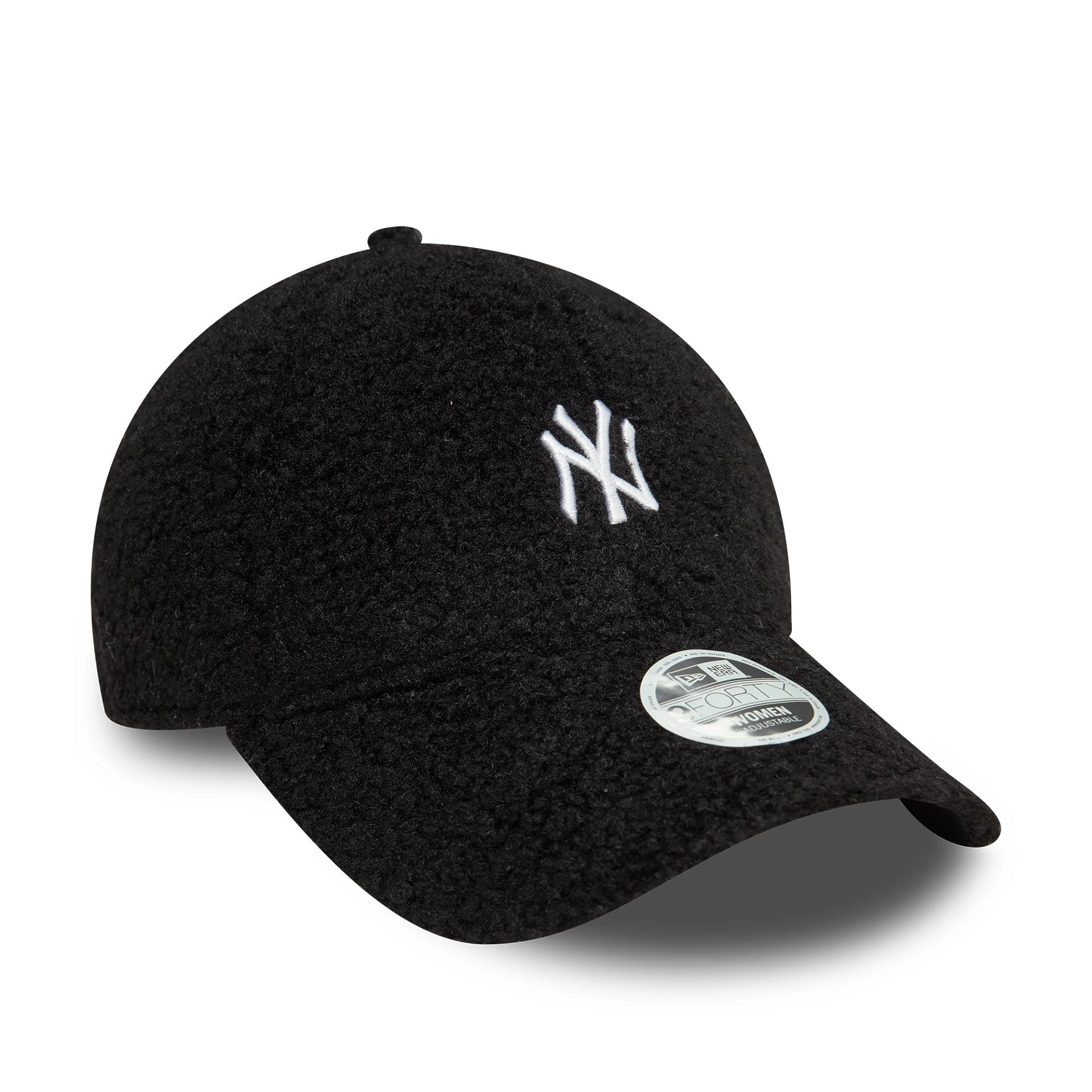 This is a New York Yankees Womens Borg Black 9FORTY Adjustable Cap 3