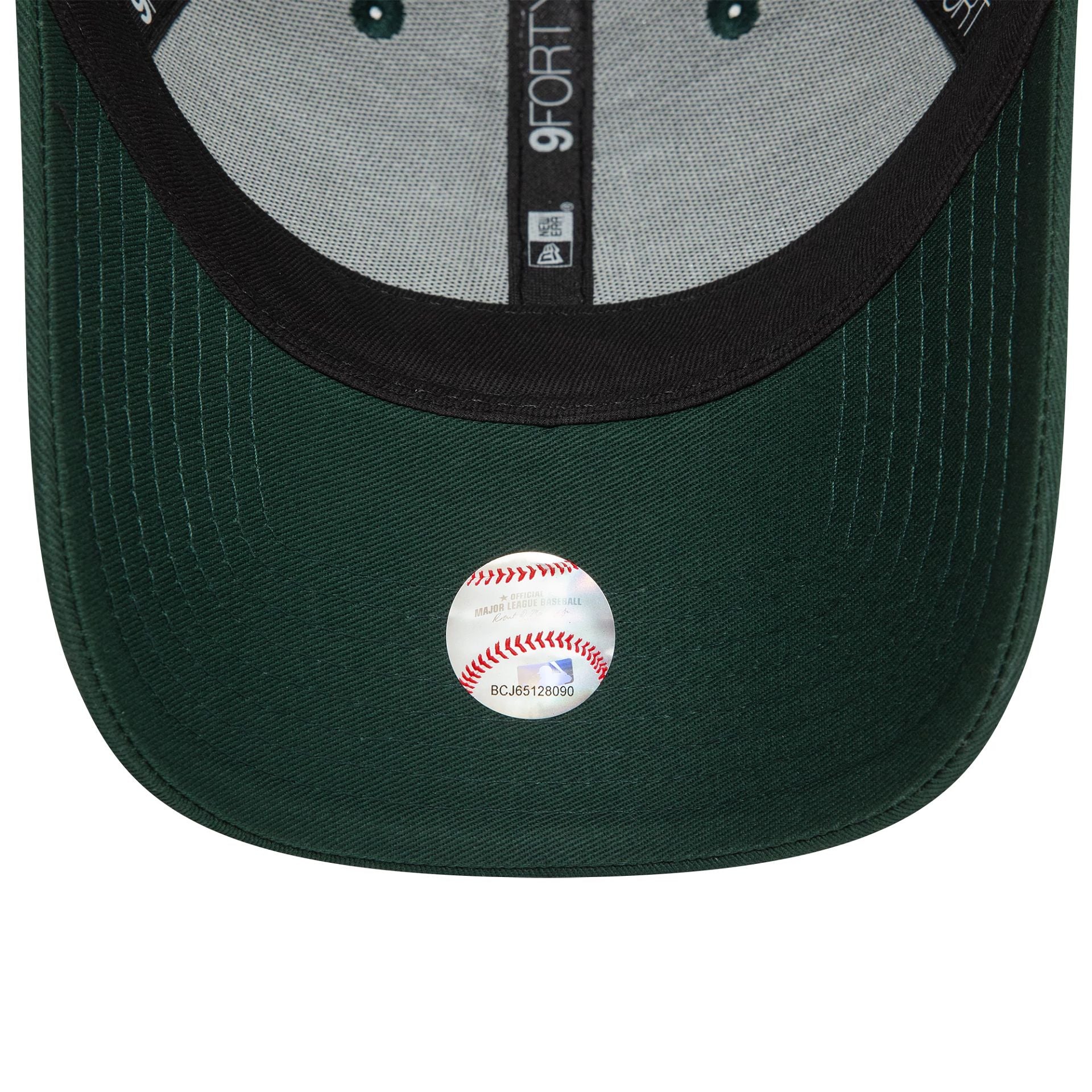 This is a LA Dodgers Womens Metallic Dark Green 9FORTY Adjustable Cap 5