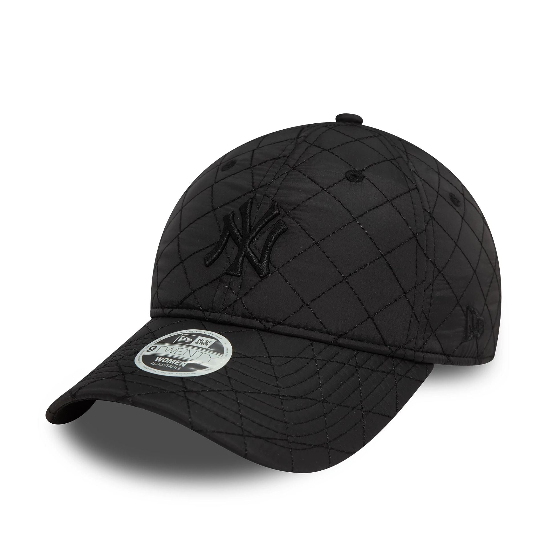 This is a New York Yankees Womens Padded Black 9TWENTY Adjustable Cap 1