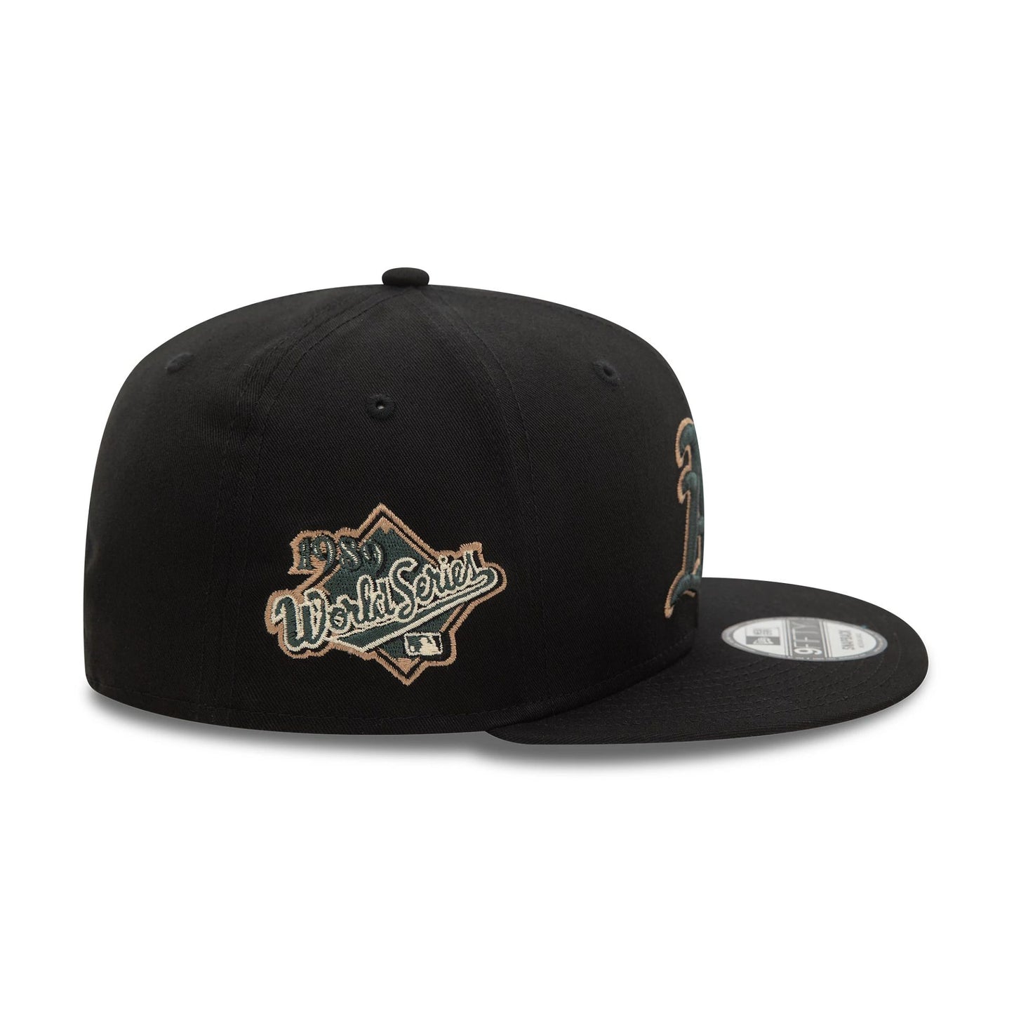 This is a Oakland Athletics Seasonal World Series Black 9FIFTY Snapback Cap 5