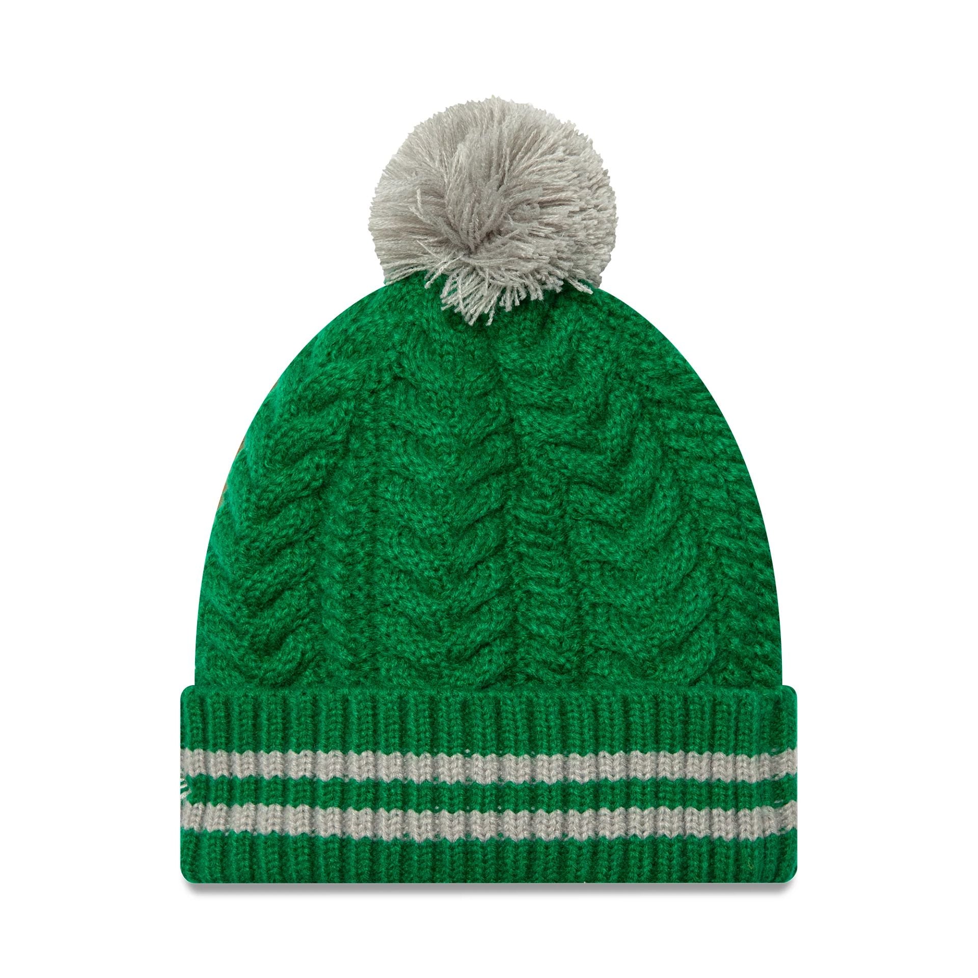 This is a Harry Potter Youth Harry Potter Green Bobble Knit Beanie Hat 2