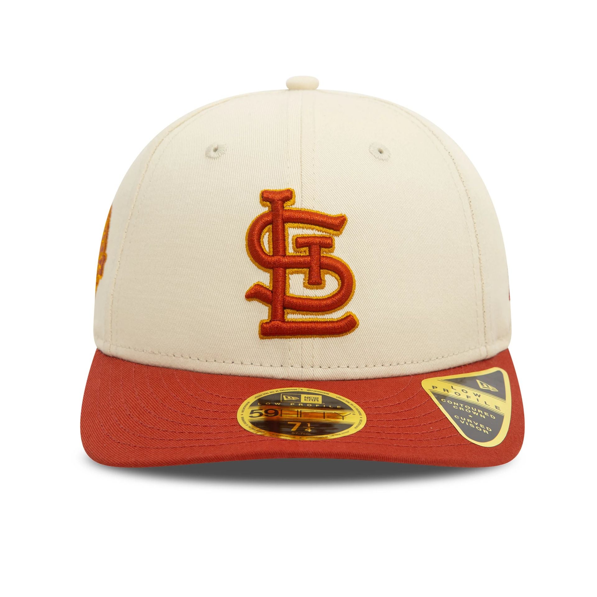 This is a St. Louis Cardinals Seasonal World Series Cream Low Profile 59FIFTY Fitted Cap 2