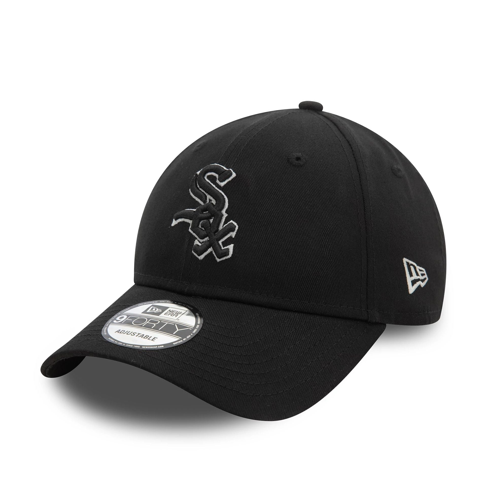 This is a Chicago White Sox Seasonal World Series Black 9FORTY Adjustable Cap 3