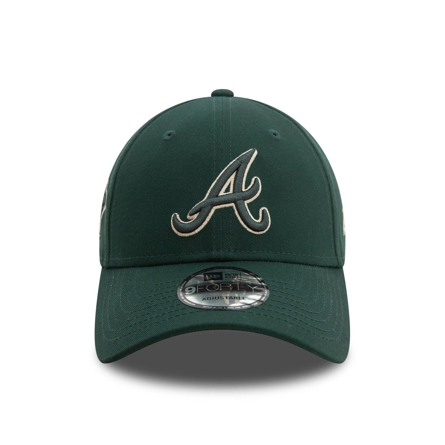 This is a Atlanta Braves Seasonal World Series Dark Green 9FORTY Adjustable Cap 2