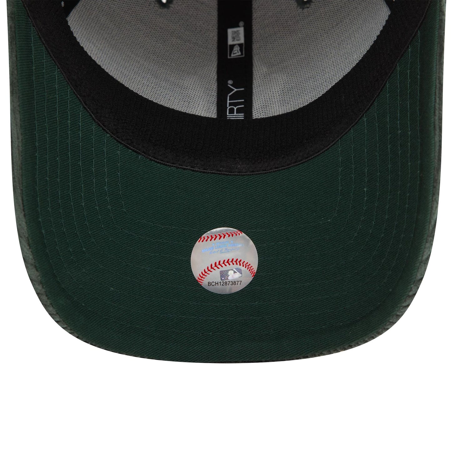 This is a New York Yankees Cord Dark Green 39THIRTY Stretch Fit Cap 5