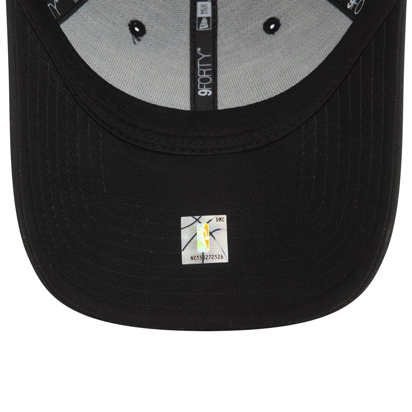 This is a LA Lakers NBA Metallic Black 9FORTY Adjustable Cap 6