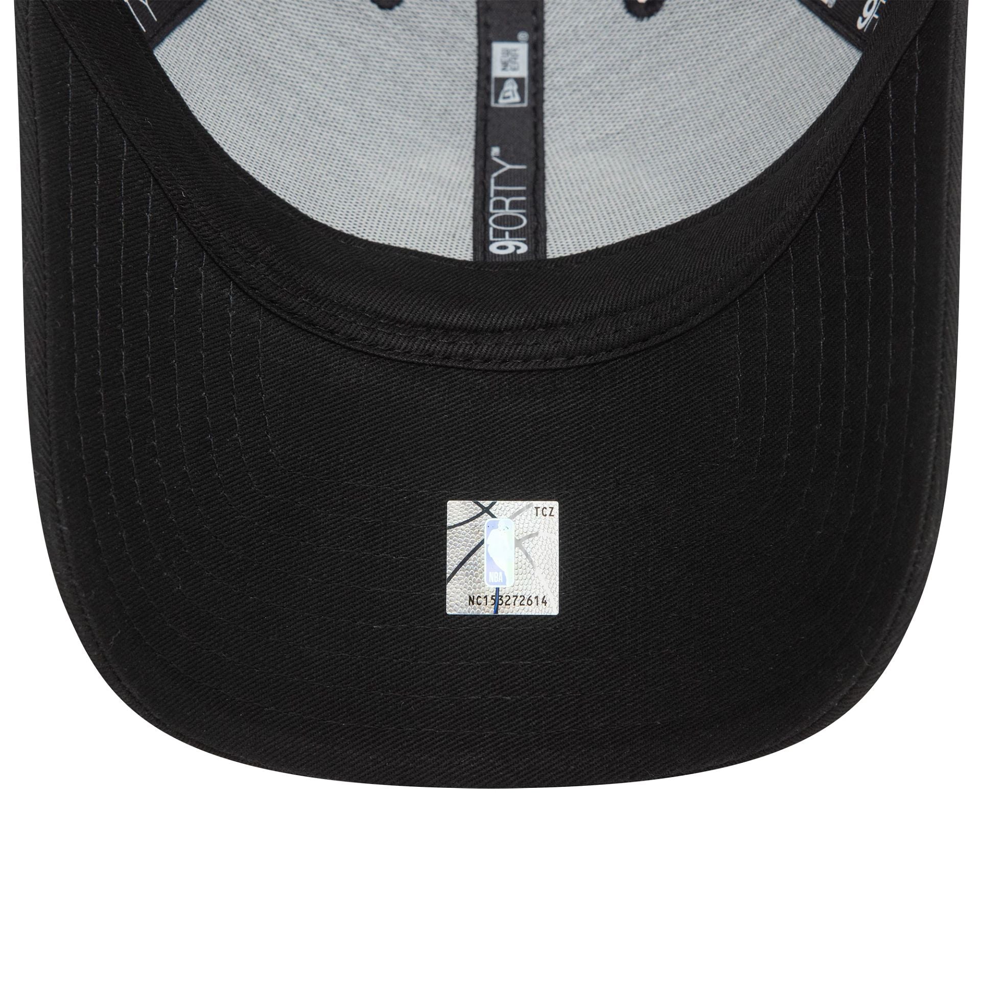 This is a Boston Celtics NBA Metallic Black 9FORTY Adjustable Cap 6