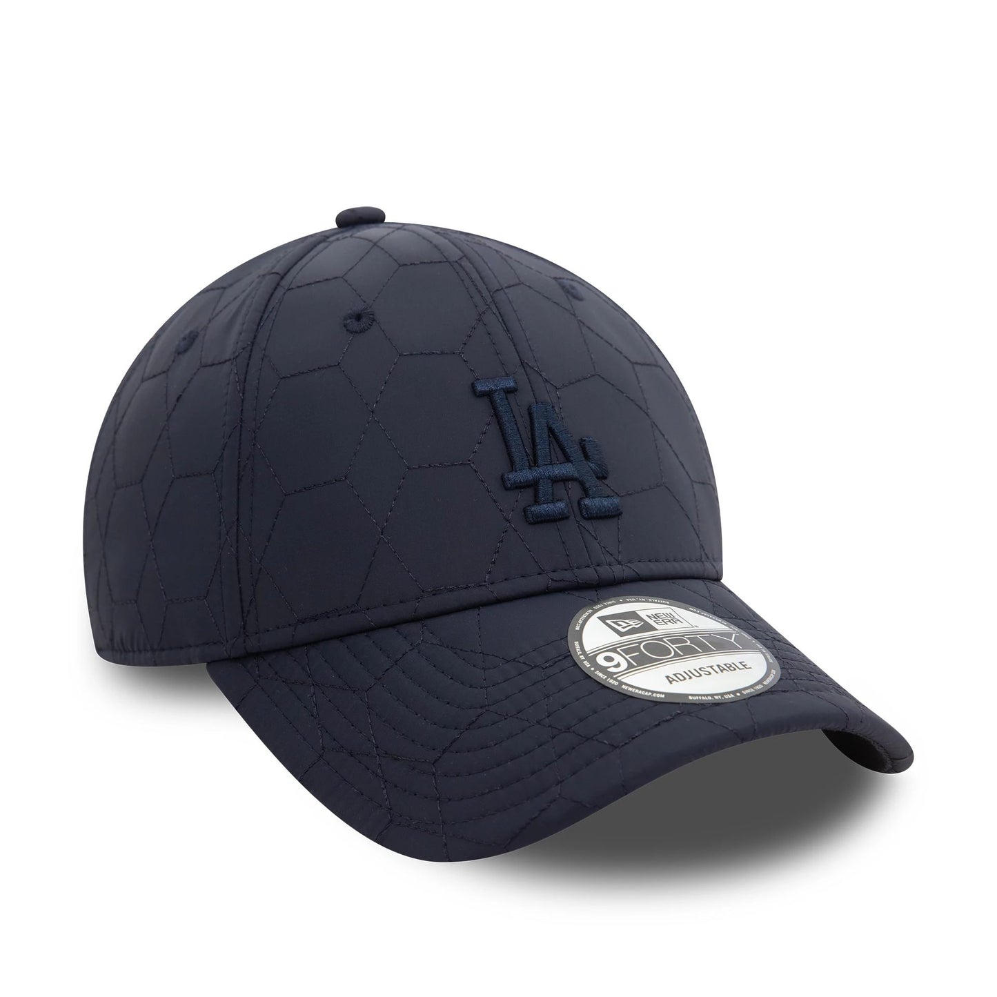 This is a LA Dodgers Quilted Navy 9FORTY Adjustable Cap 3