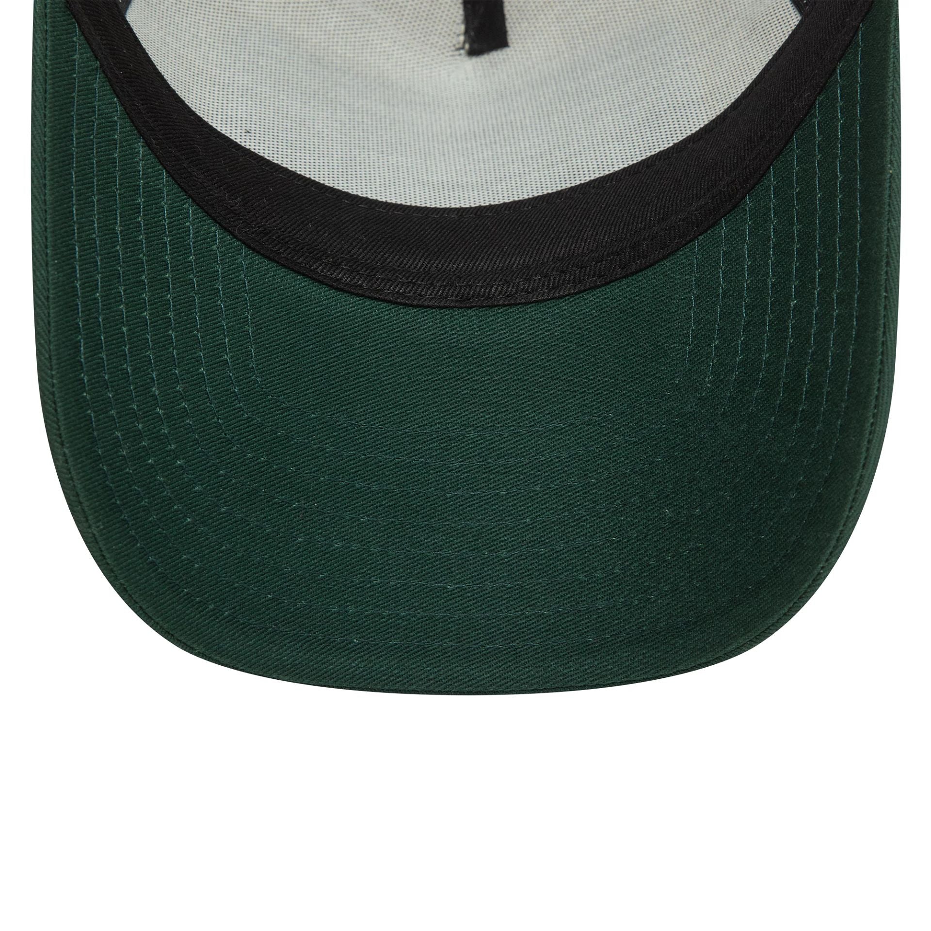 This is a  New Era Aspen Ski Patch Dark Green 9FORTY A-Frame Trucker Cap 5