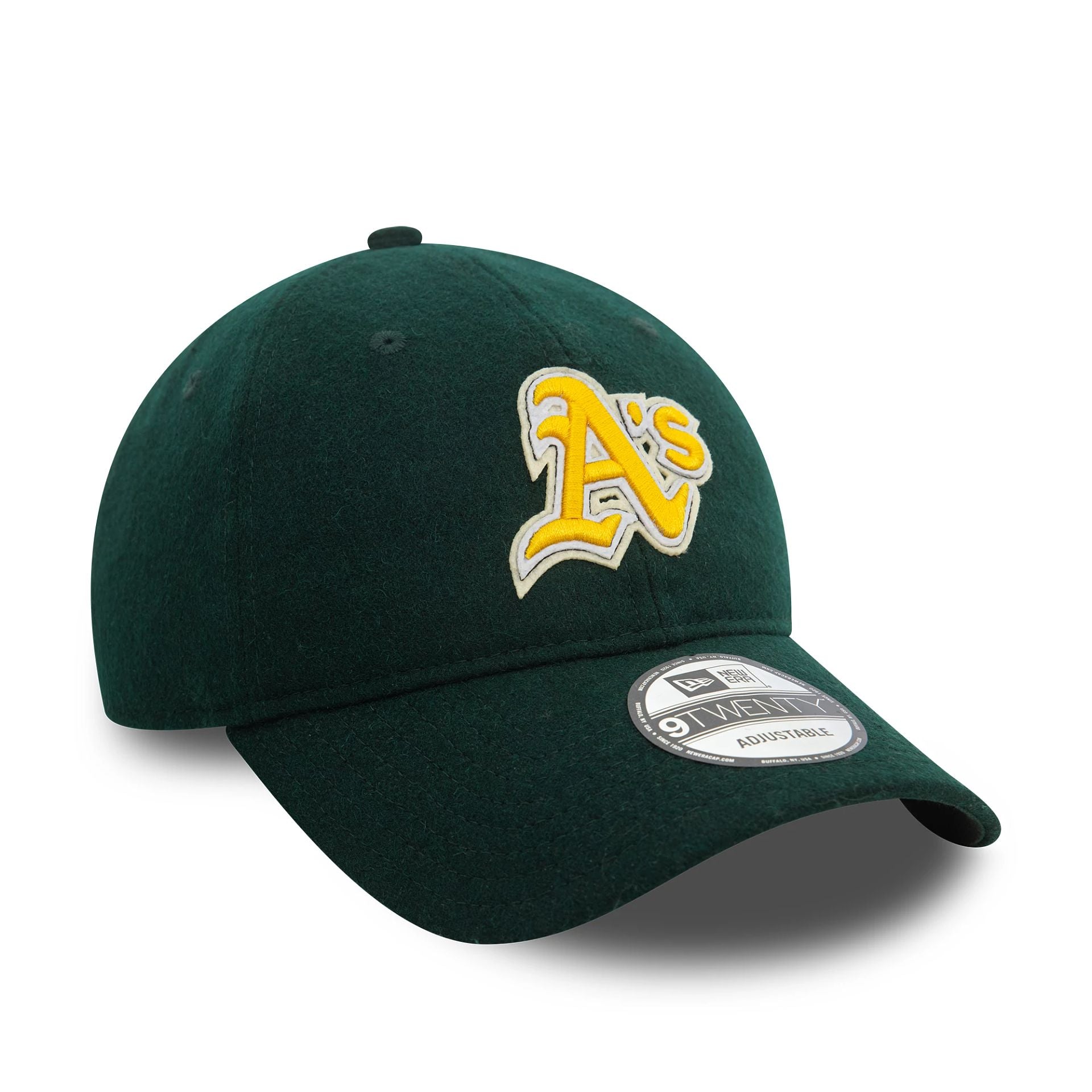 This is a Oakland Athletics MLB Melton Dark Green 9TWENTY Adjustable Cap 3