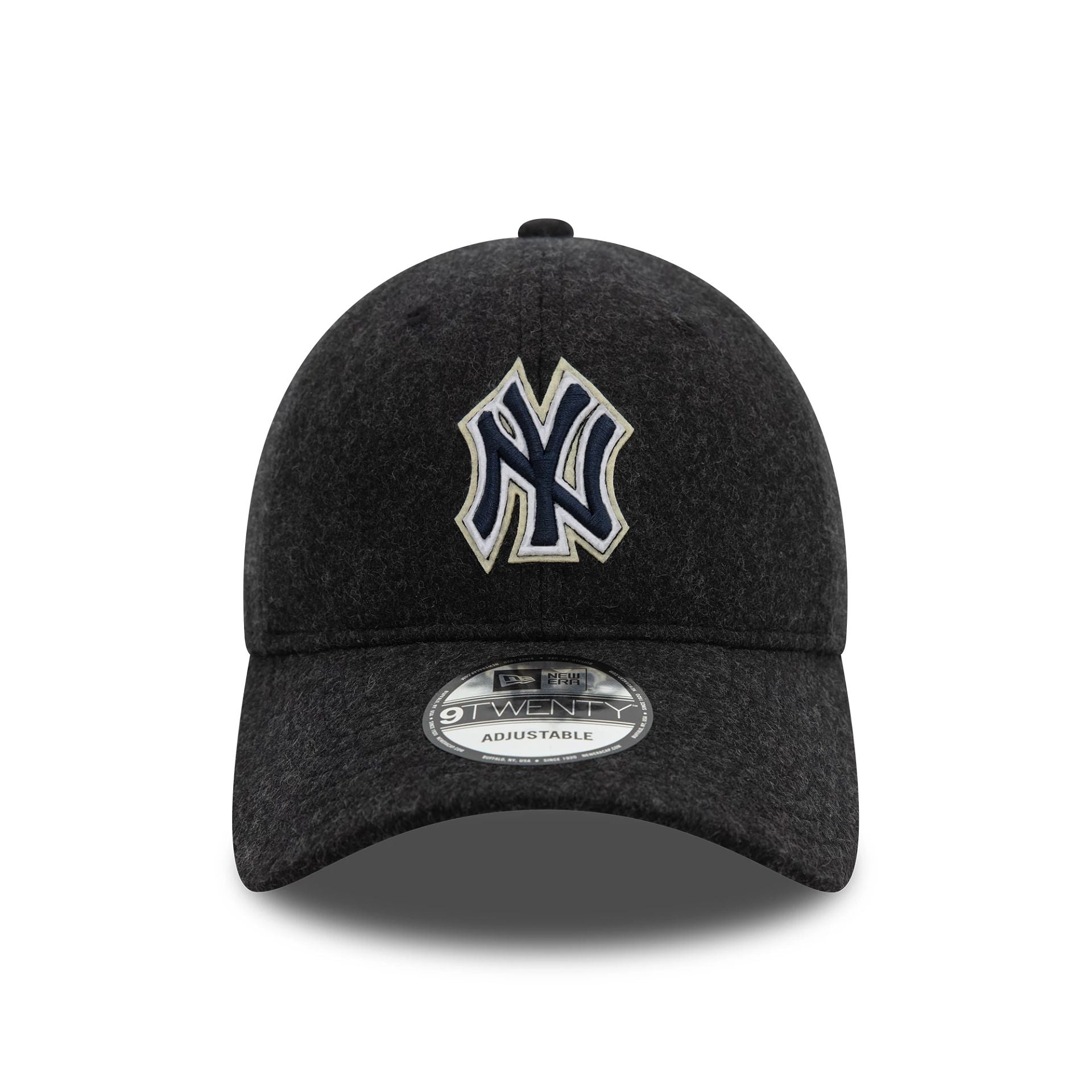 This is a New York Yankees MLB Melton Black 9TWENTY Adjustable Cap 2