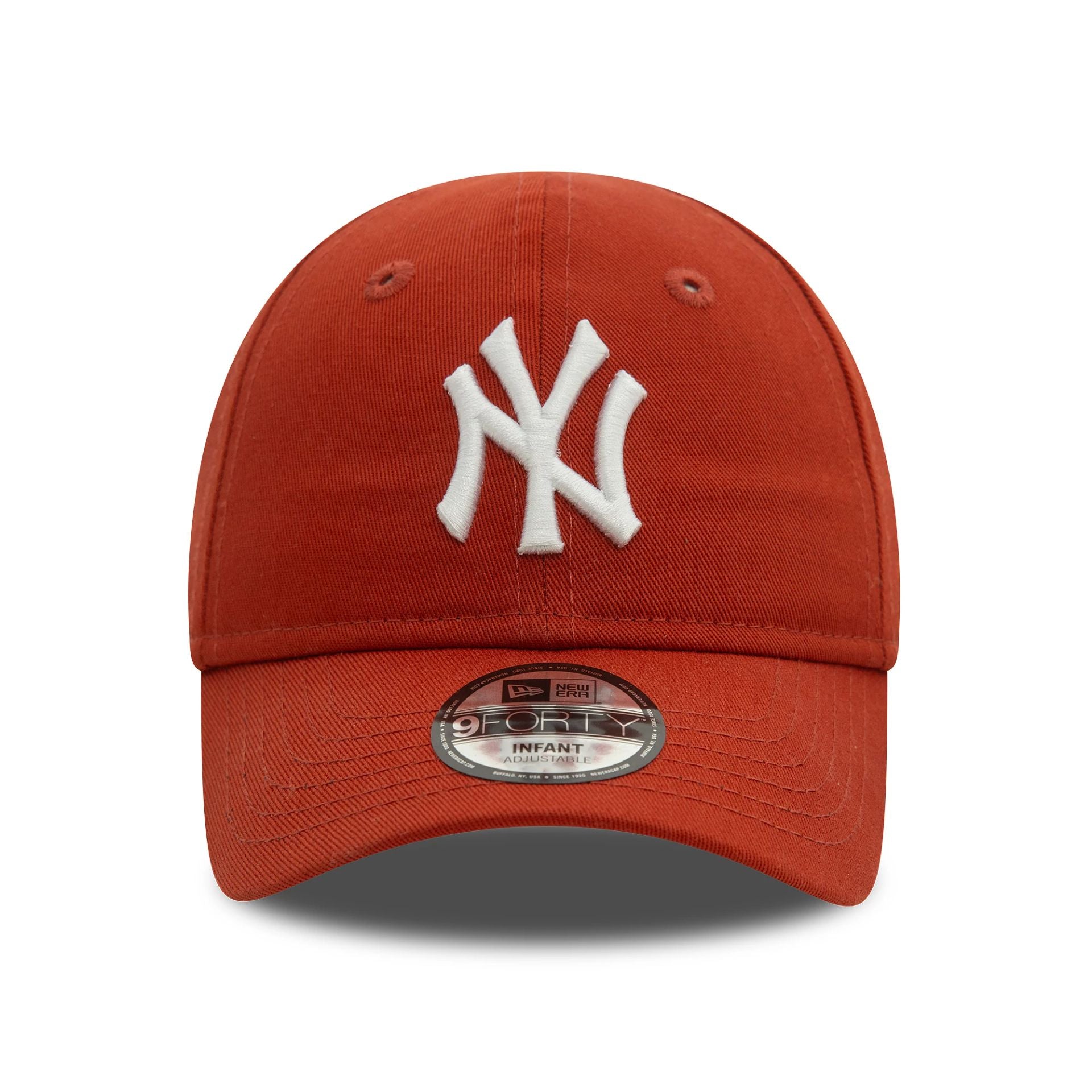 This is a New York Yankees Infant League Essential Red 9FORTY Adjustable Cap 2