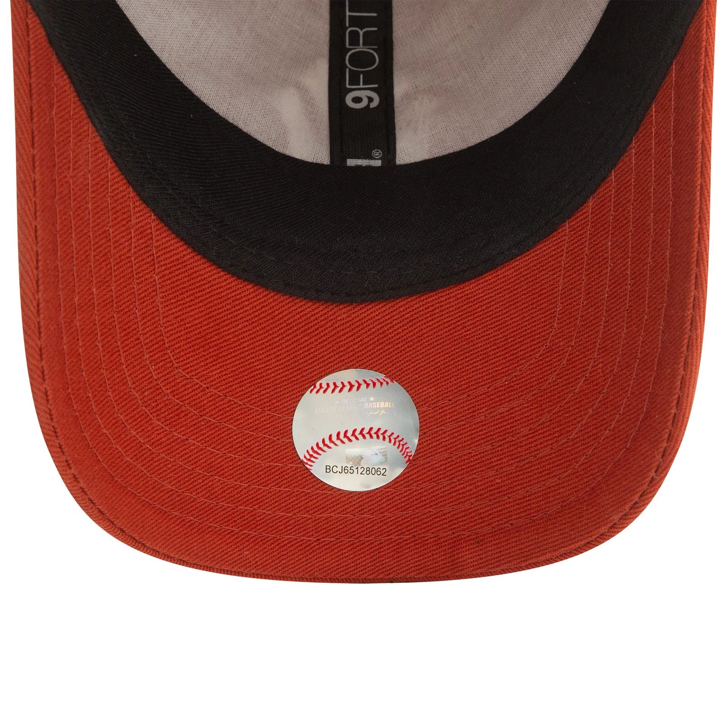 This is a New York Yankees Infant League Essential Red 9FORTY Adjustable Cap 5