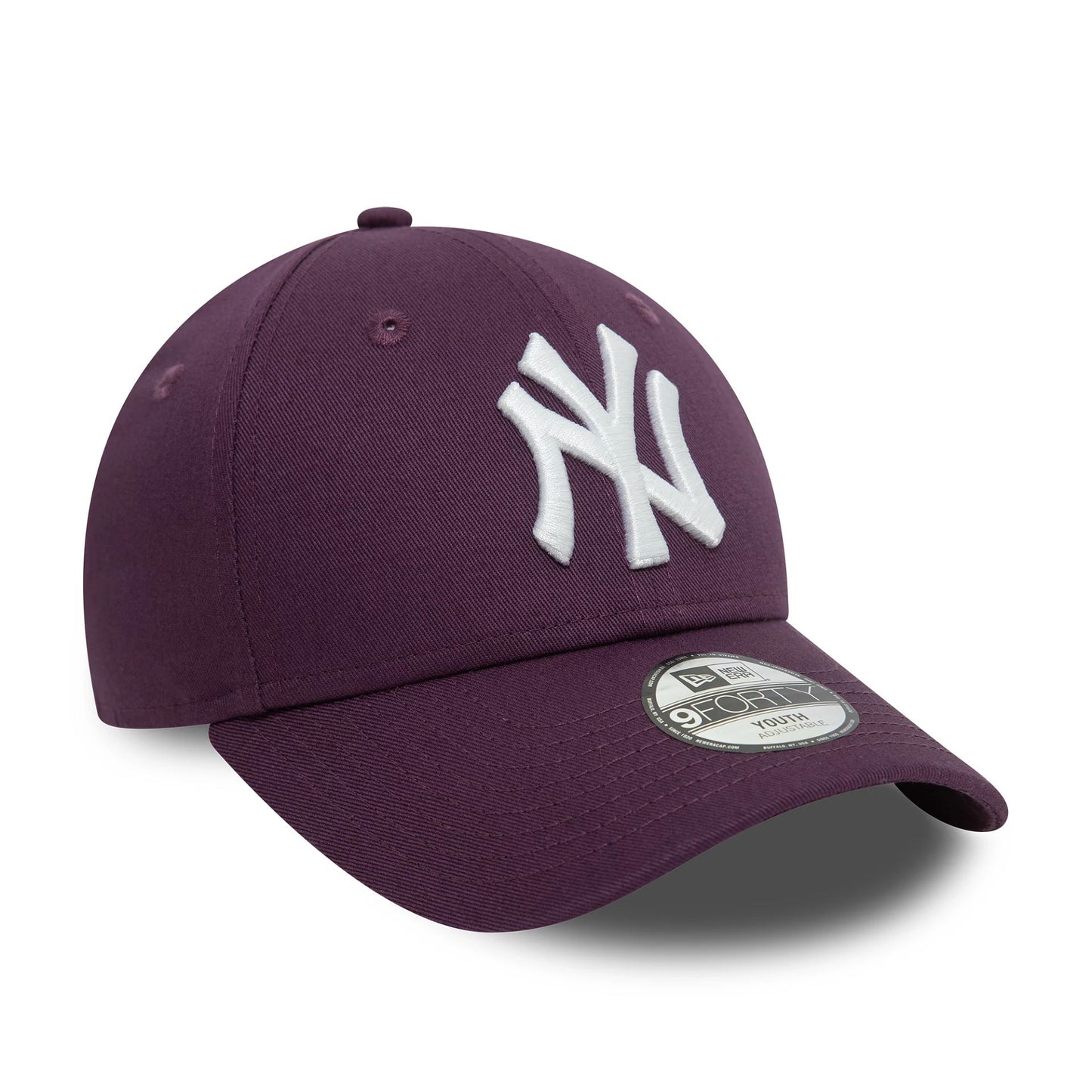 This is a New York Yankees Youth League Essential Dark Purple 9FORTY Adjustable Cap 3