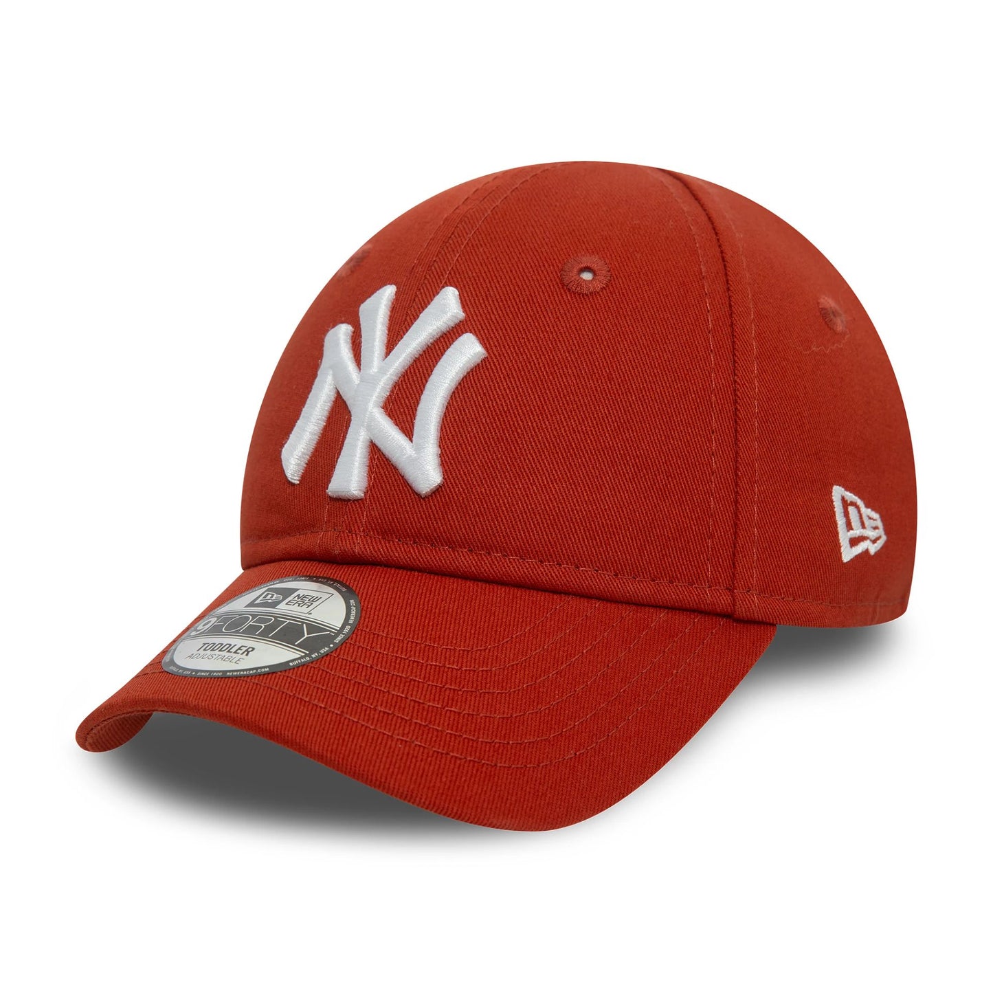 This is a New York Yankees Toddler League Essential Red 9FORTY Adjustable Cap 1