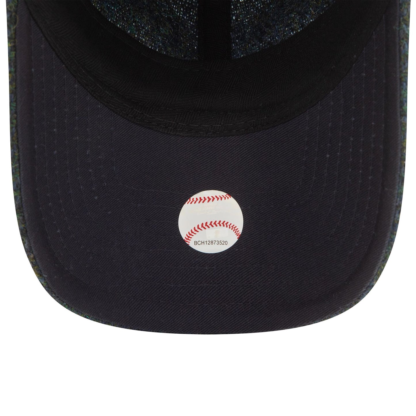 This is a New Era Image Harris Tweed® Navy 9TWENTY Adjustable Cap 5