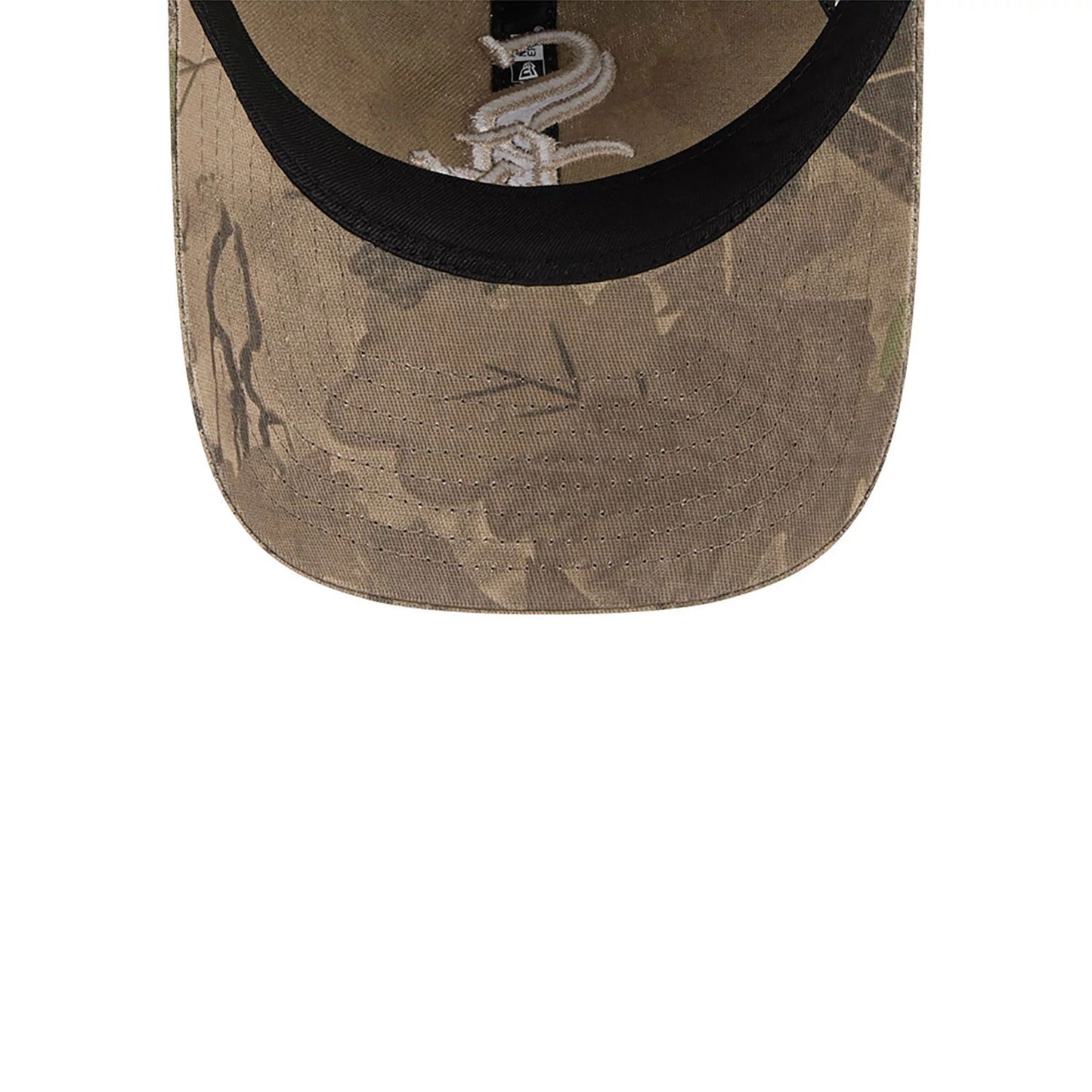 This is a Chicago White Sox Leaf Camo All Over Print 9TWENTY Adjustable Cap 4