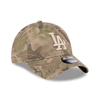 This is a LA Dodgers Leaf Camo All Over Print 9TWENTY Adjustable Cap 3