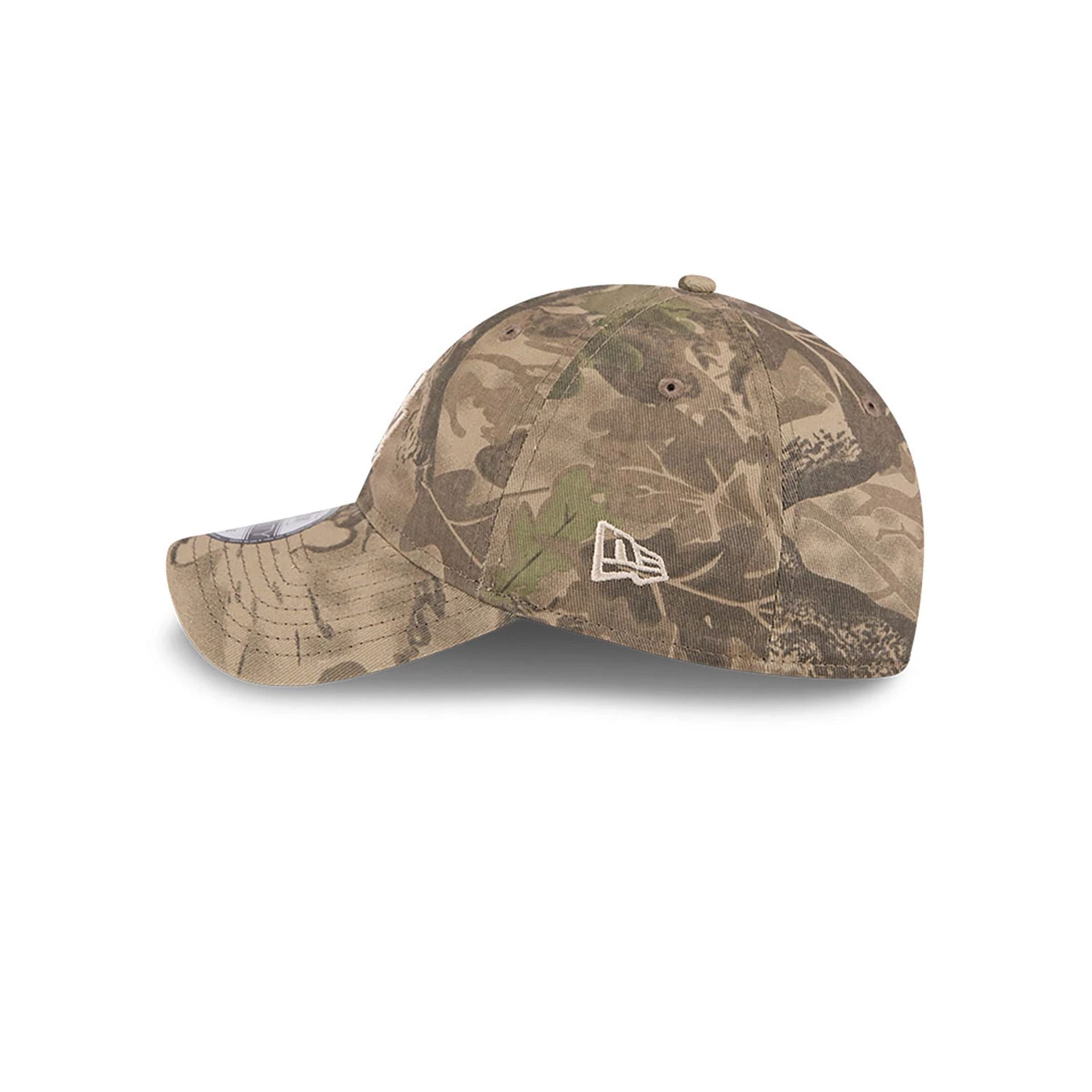 This is a LA Dodgers Leaf Camo All Over Print 9TWENTY Adjustable Cap 7