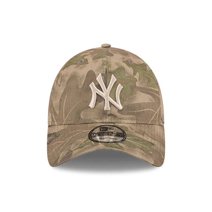 This is a New York Yankees Leaf Camo All Over Print 9TWENTY Adjustable Cap 2