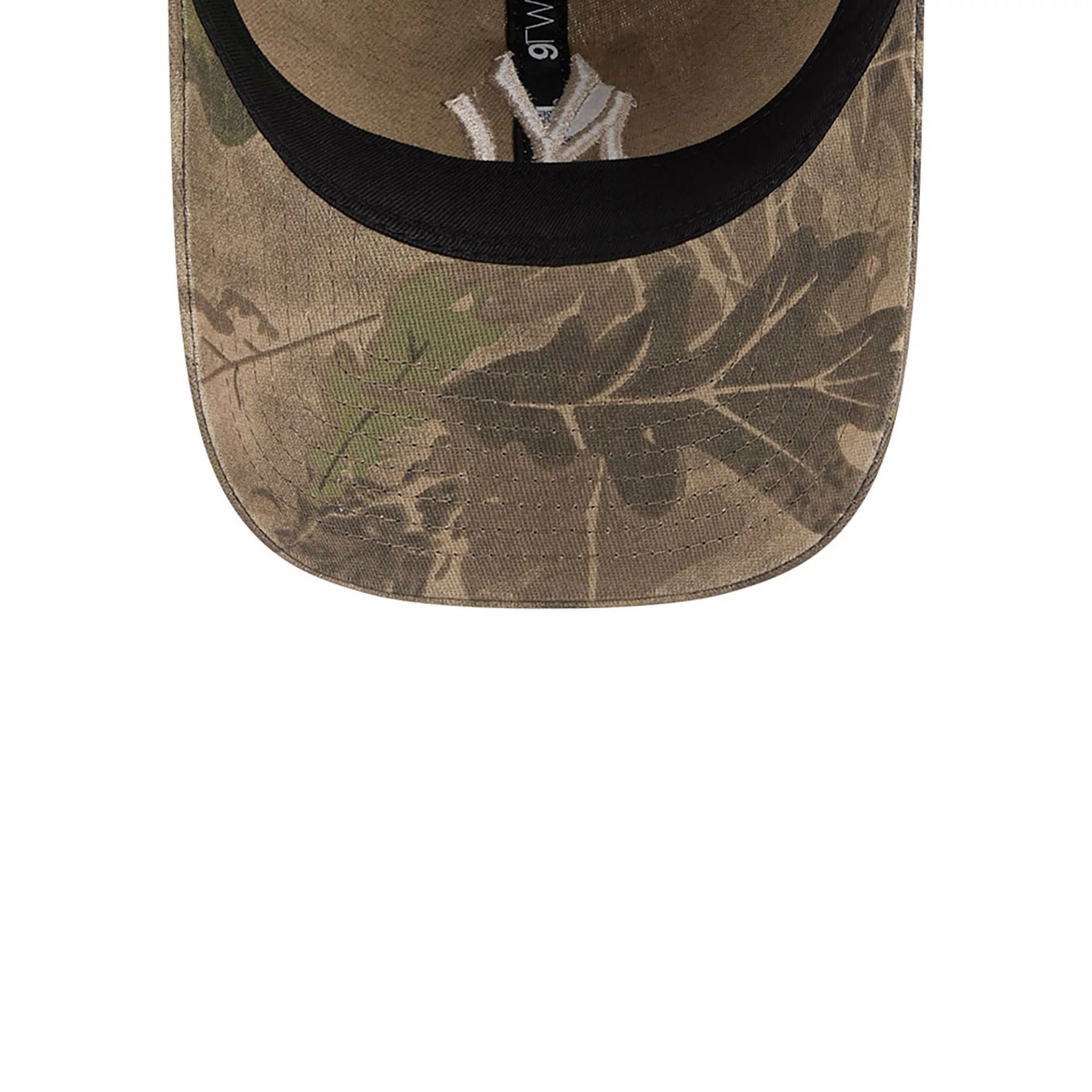 This is a New York Yankees Leaf Camo All Over Print 9TWENTY Adjustable Cap 4