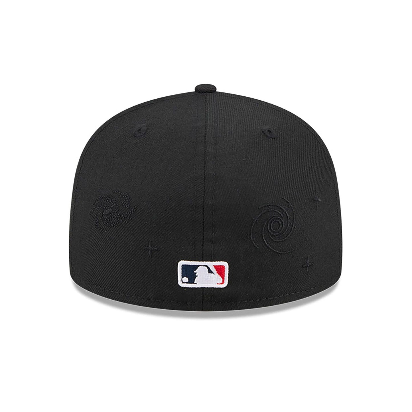 This is a Atlanta Braves Global Black 59FIFTY Fitted Cap 5