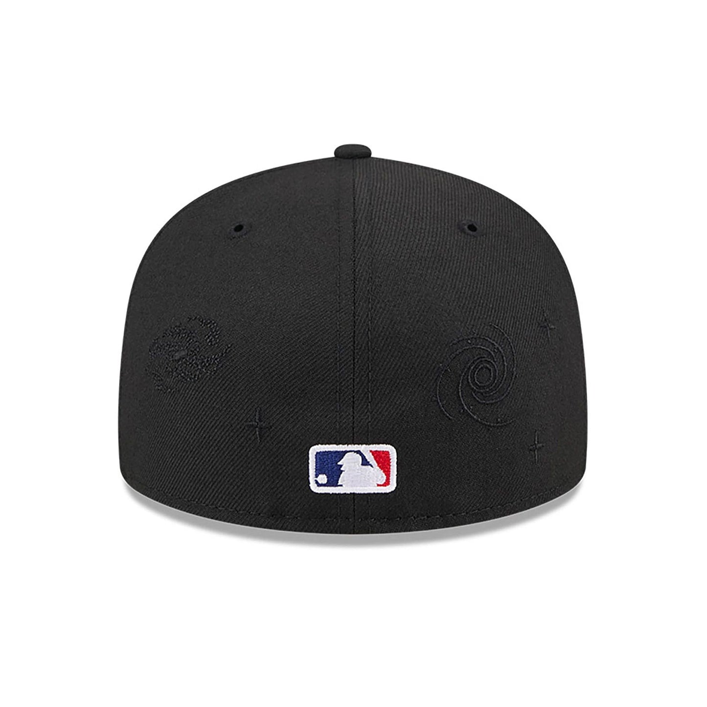 This is a LA Dodgers Global Black 59FIFTY Fitted Cap 5