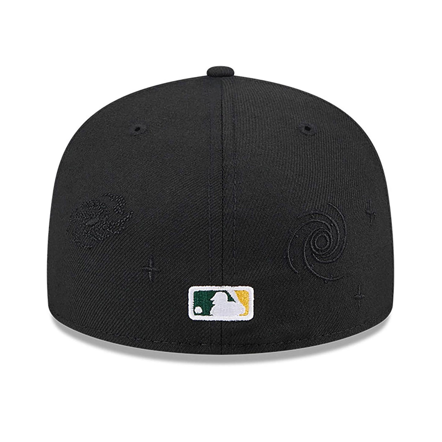 This is a Oakland Athletics Global Black 59FIFTY Fitted Cap 5